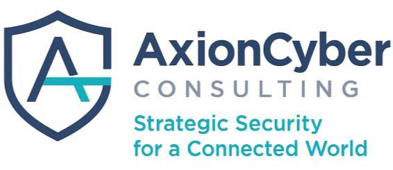 AxionCyber Consulting — Strategic Security for a Connected World